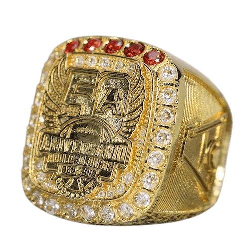 Águilas Blancas 50th Aniversario Ring - fratrings