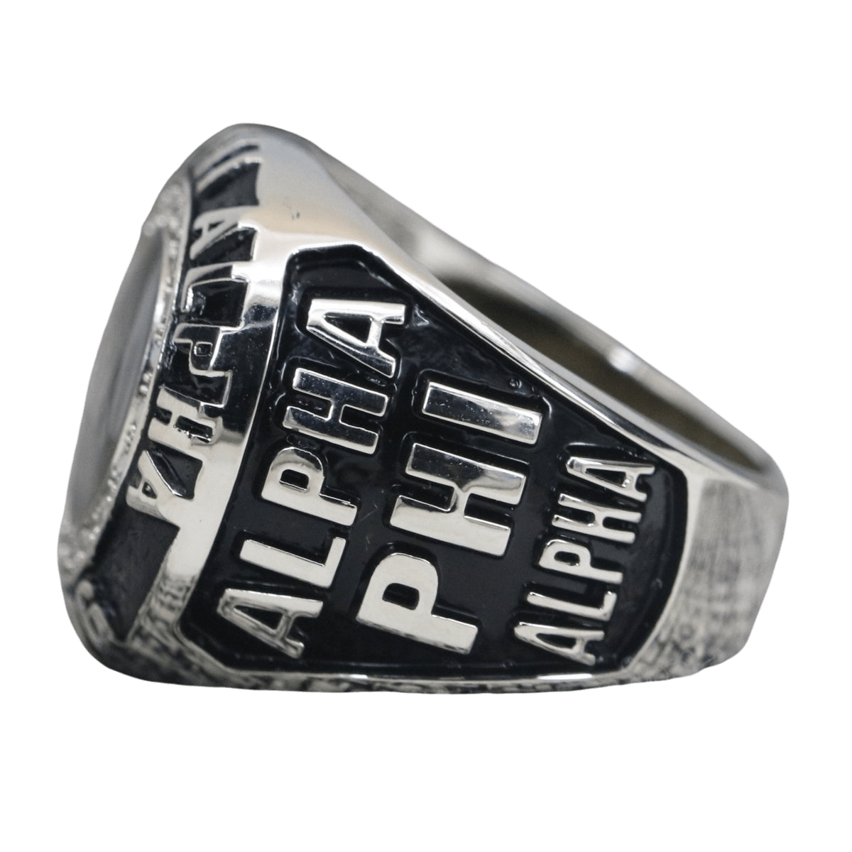 Alpha Phi Alpha Fraternity Ring (ΑΦΑ) - Classic Man Series, Dual Finish - fratrings