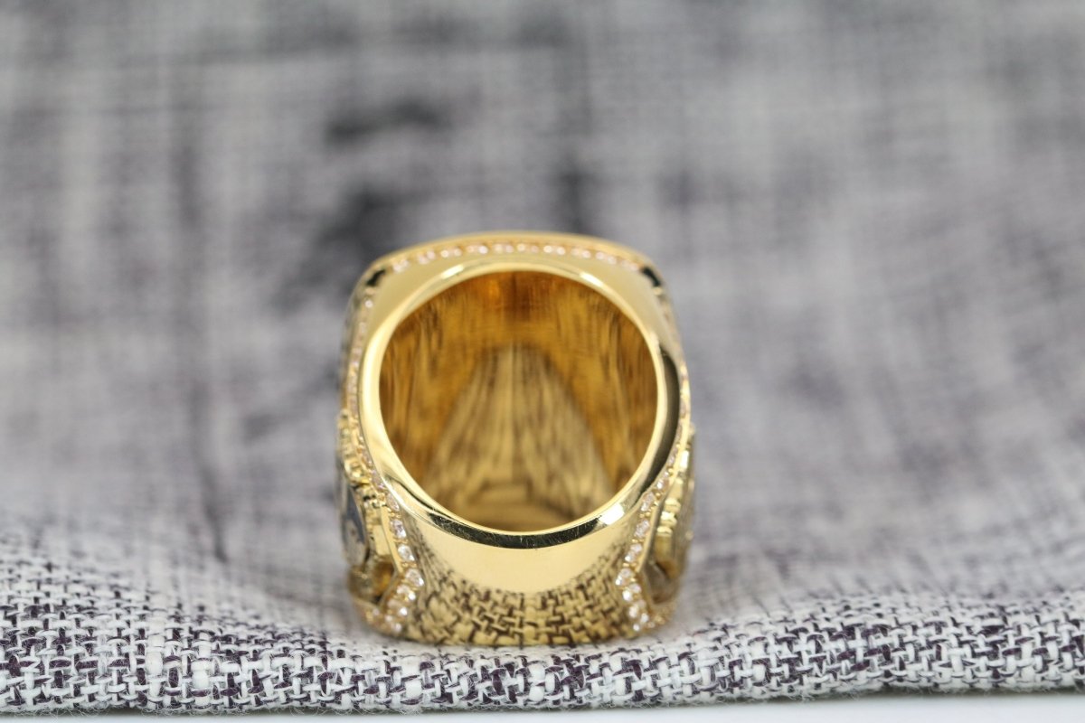 Alpha Phi Alpha Fraternity Ring (ΑΦΑ) - Shine Series, Gold - fratrings