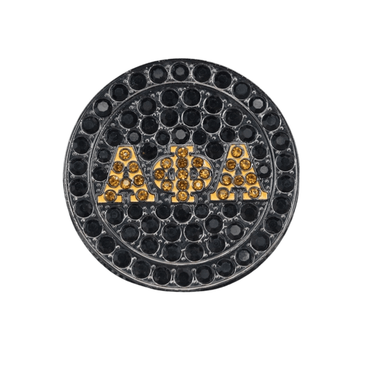 Alpha Phi Alpha Lapel Pin (ΑΦΑ) - Active Member Pin, Shine Series - fratrings