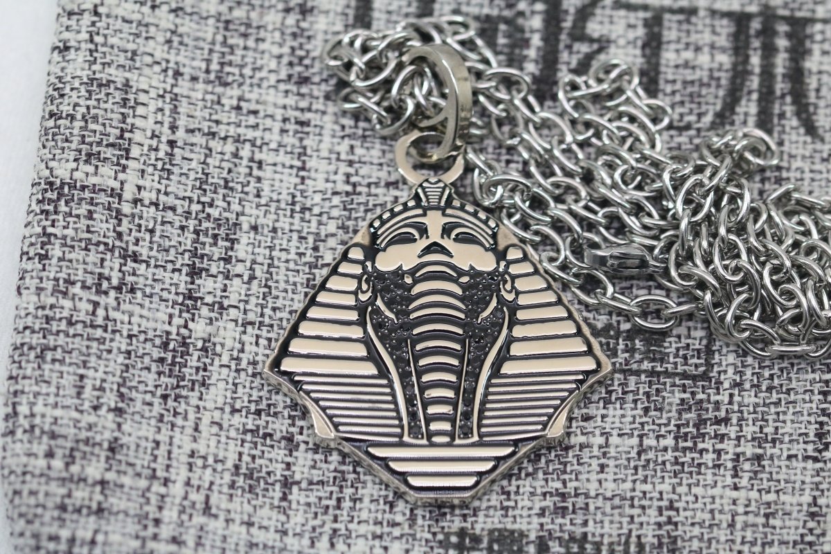 Alpha Phi Alpha Pendant Necklace (ΑΦΑ) - The Sphinx - LIMITED EDITION, Silver - fratrings