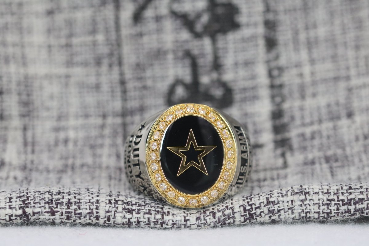 Army Star Military Ring for U.S. Army Members (Female) - fratrings