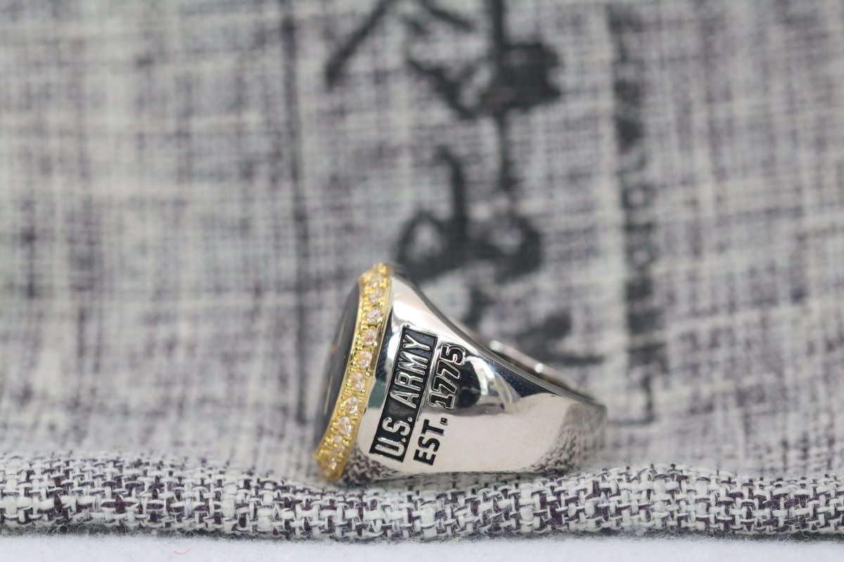 Army Star Military Ring for U.S. Army Members (Female) - fratrings