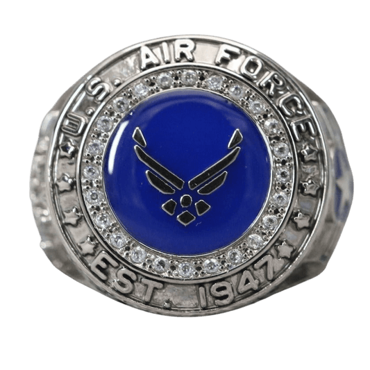 Falcon Valor Women's Military Ring for U.S. Air Force Members - fratrings