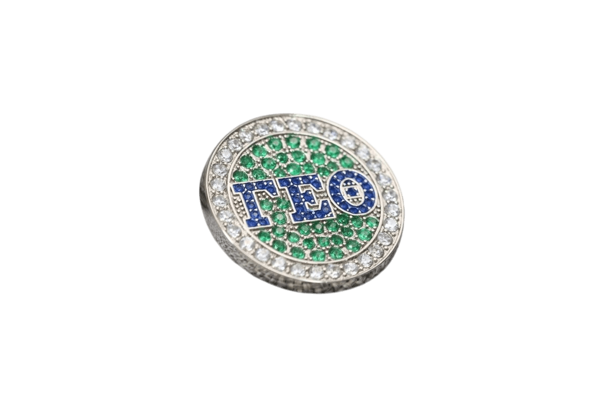 Gamma Epsilon Theta Lapel Pin (ΓEΘ) - PREMIUM Alumni Pin, Shine Series - fratrings