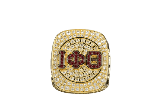 Iota Phi Theta Fraternity Ring (ΙΦΘ) - SPECIAL EDITION Shine Series, Gold - fratrings