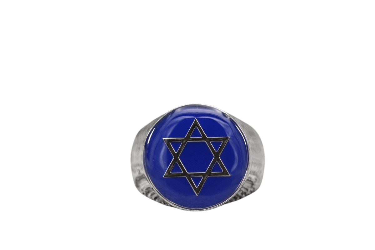 Jewish Star Of David Ring - True Believers Series - fratrings