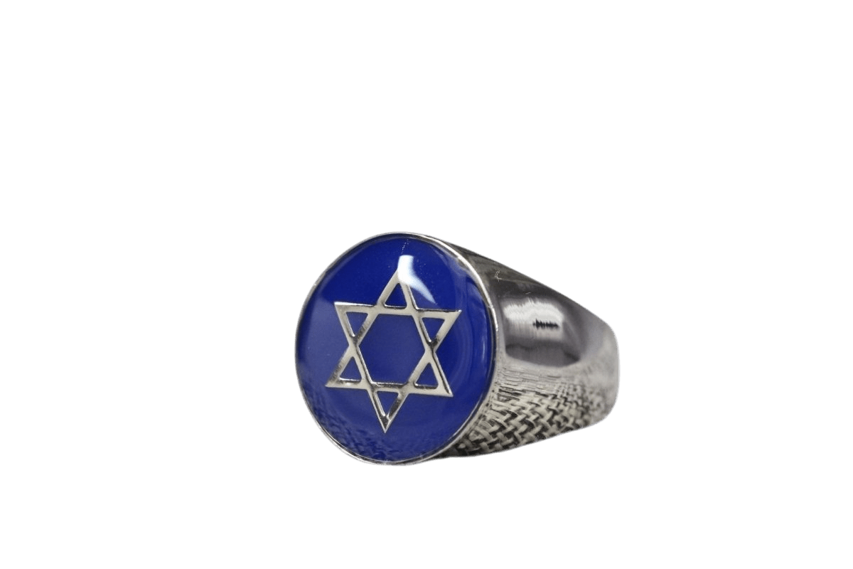Jewish Star Of David Ring - True Believers Series - fratrings