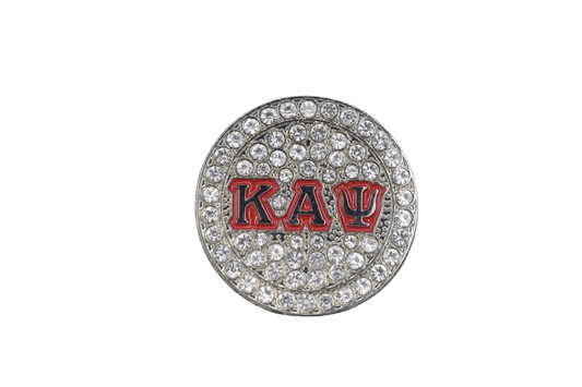 Kappa Alpha Psi Fraternity Lapel Pin (ΚΑΨ) - Active Member Pin, Shine Series - fratrings