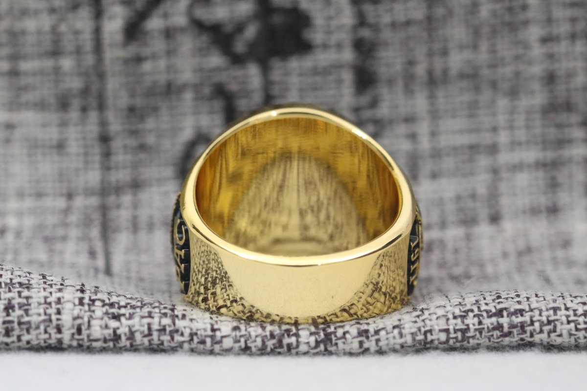Kappa Alpha Psi Fraternity Ring (ΚΑΨ) - Classic Man Series SPECIAL EDITION Pontiac Alumni Chapter, Gold - fratrings