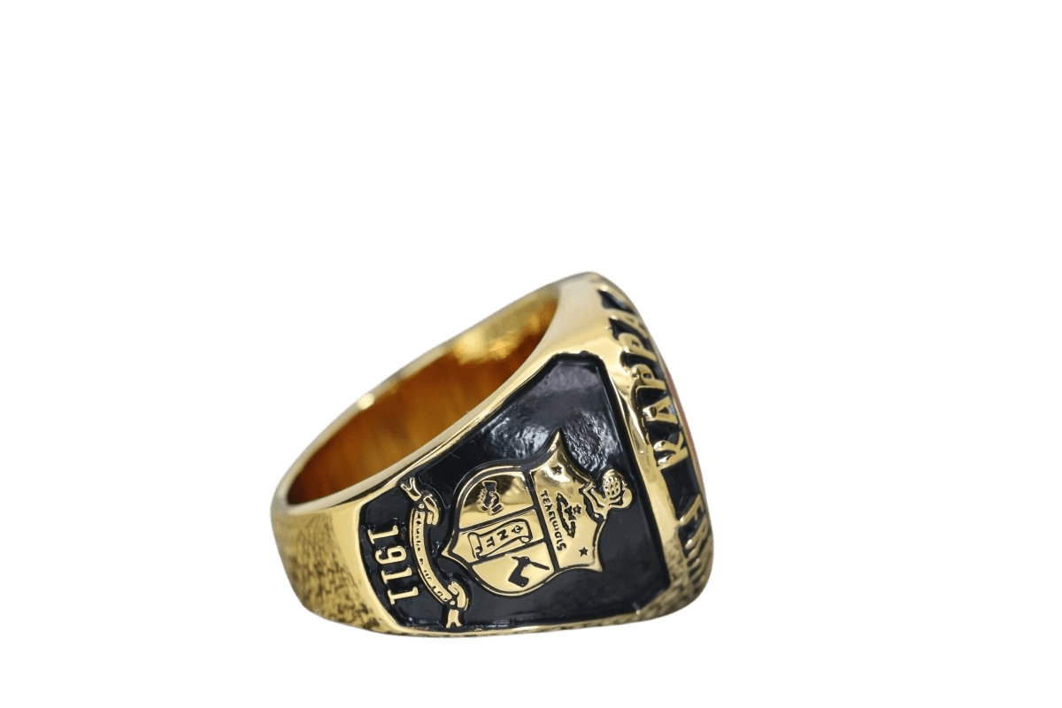 Kappa Alpha Psi Fraternity Ring (ΚΑΨ) - SPECIAL EDITION Classic Man Series, Gold - fratrings