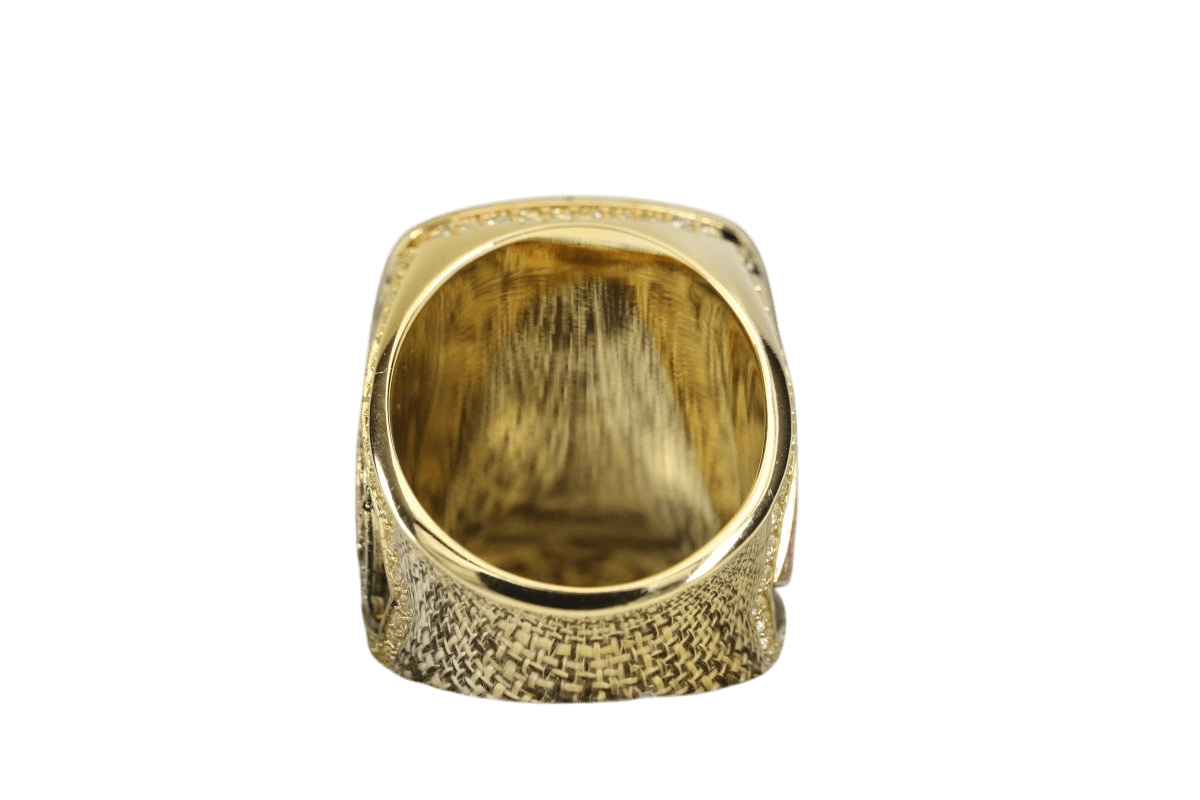 Kappa Alpha Psi Fraternity Ring (ΚΑΨ) - SPECIAL EDITION Shine Series, Gold - fratrings