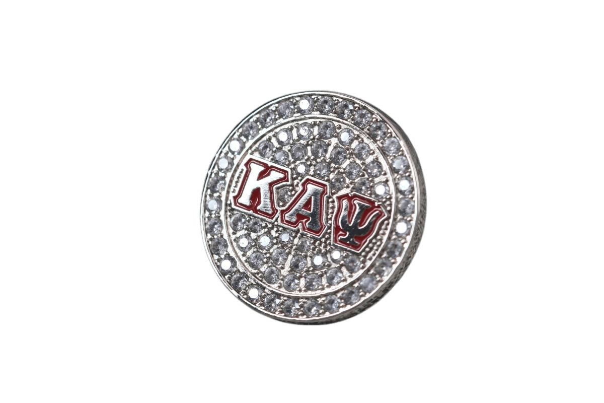 Kappa Alpha Psi Lapel Pin (ΚΑΨ) - PREMIUM Alumni Pin, Shine Series - fratrings