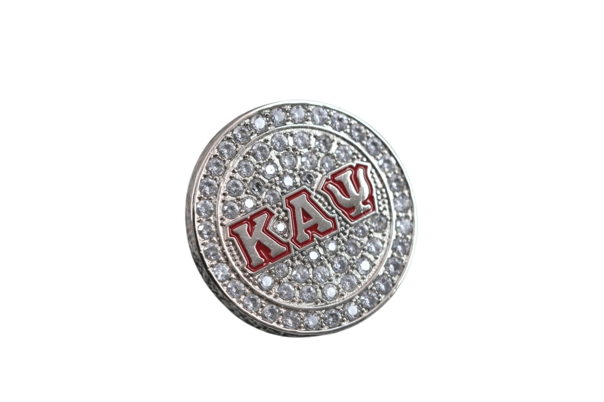 Kappa Alpha Psi Lapel Pin (ΚΑΨ) - PREMIUM Alumni Pin, Shine Series - fratrings