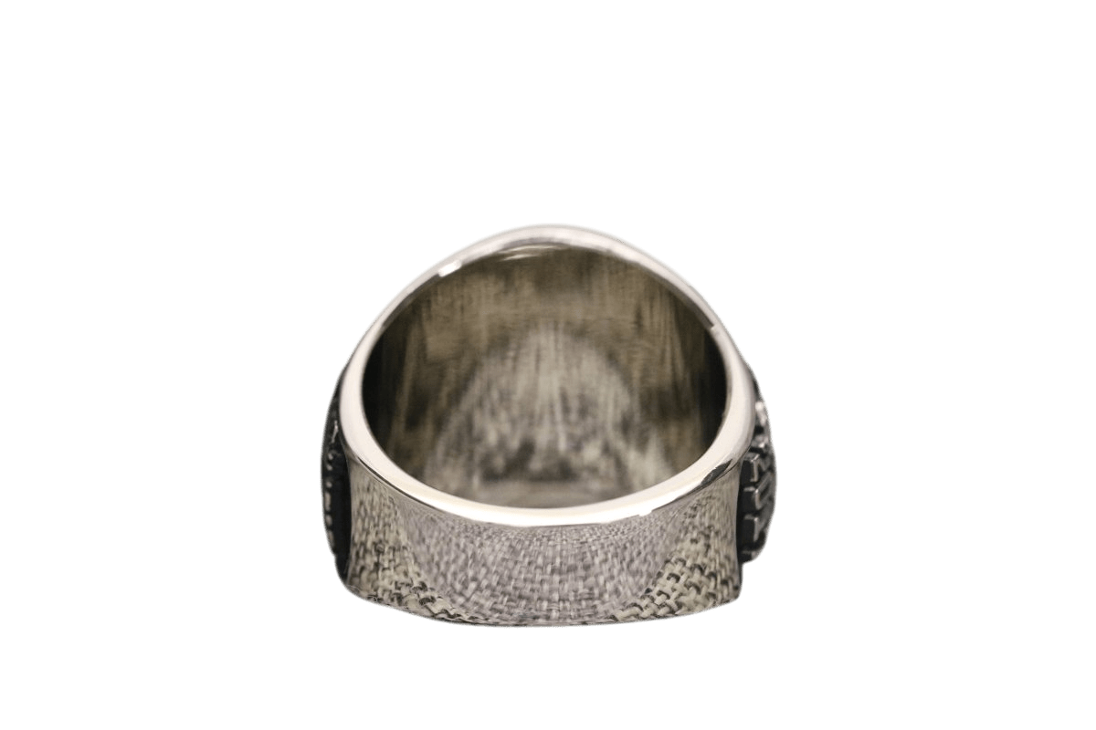 Mu Beta Phi Fraternity Ring (ΜΒΦ) - Classic Man Series, Dual Finish - fratrings