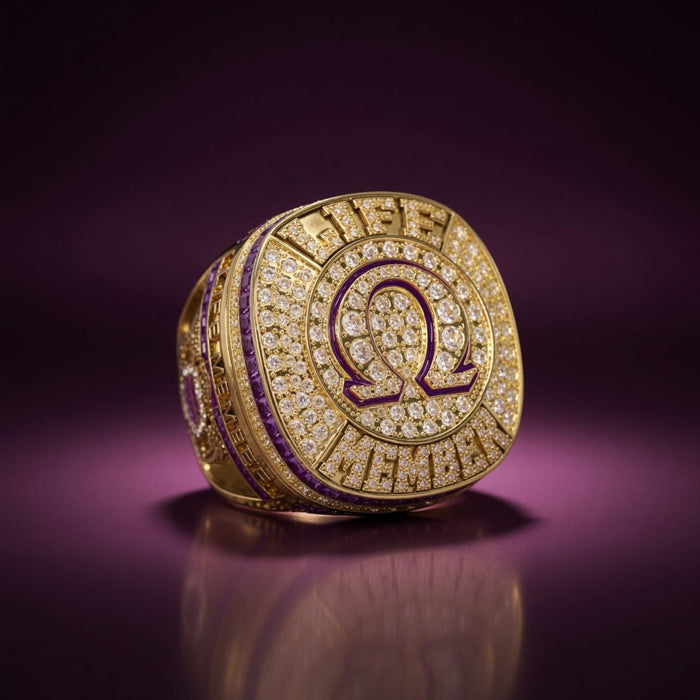Omega Psi Phi Life Members Ring - fratrings