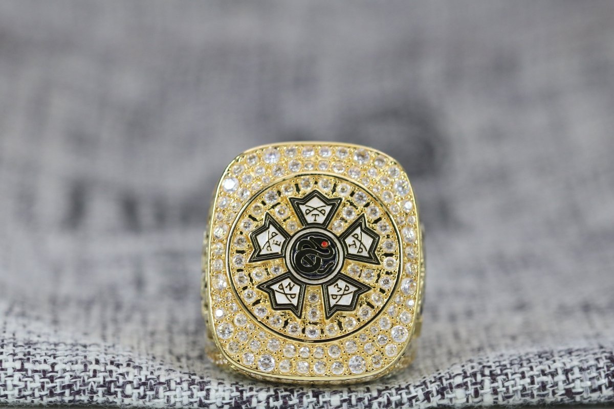 Sigma Nu Fraternity Ring (ΣΝ) - Shine Series, Gold - fratrings