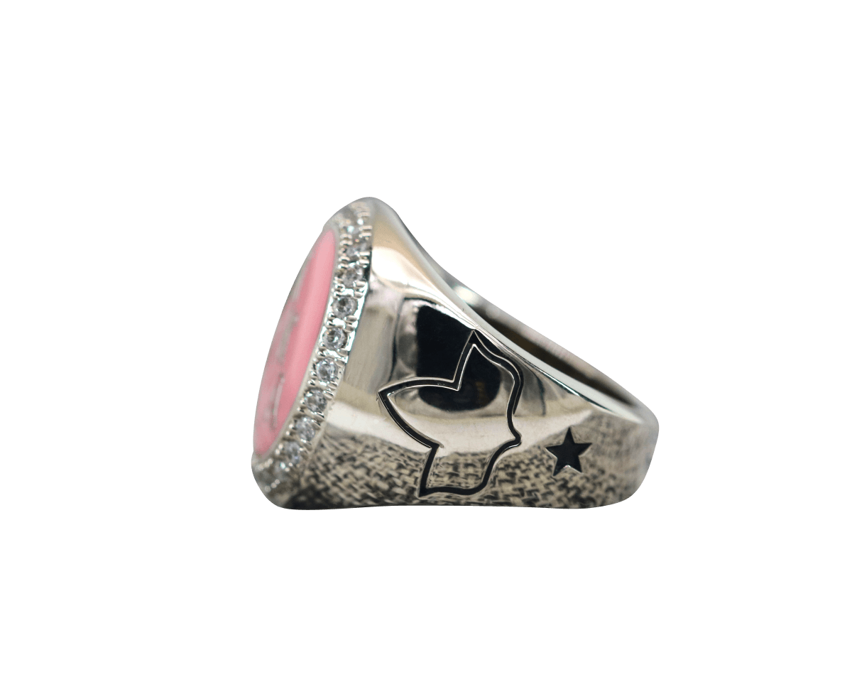 Alpha Kappa Alpha Sorority Ring (AKA) - Flower Series, Silver - fratrings