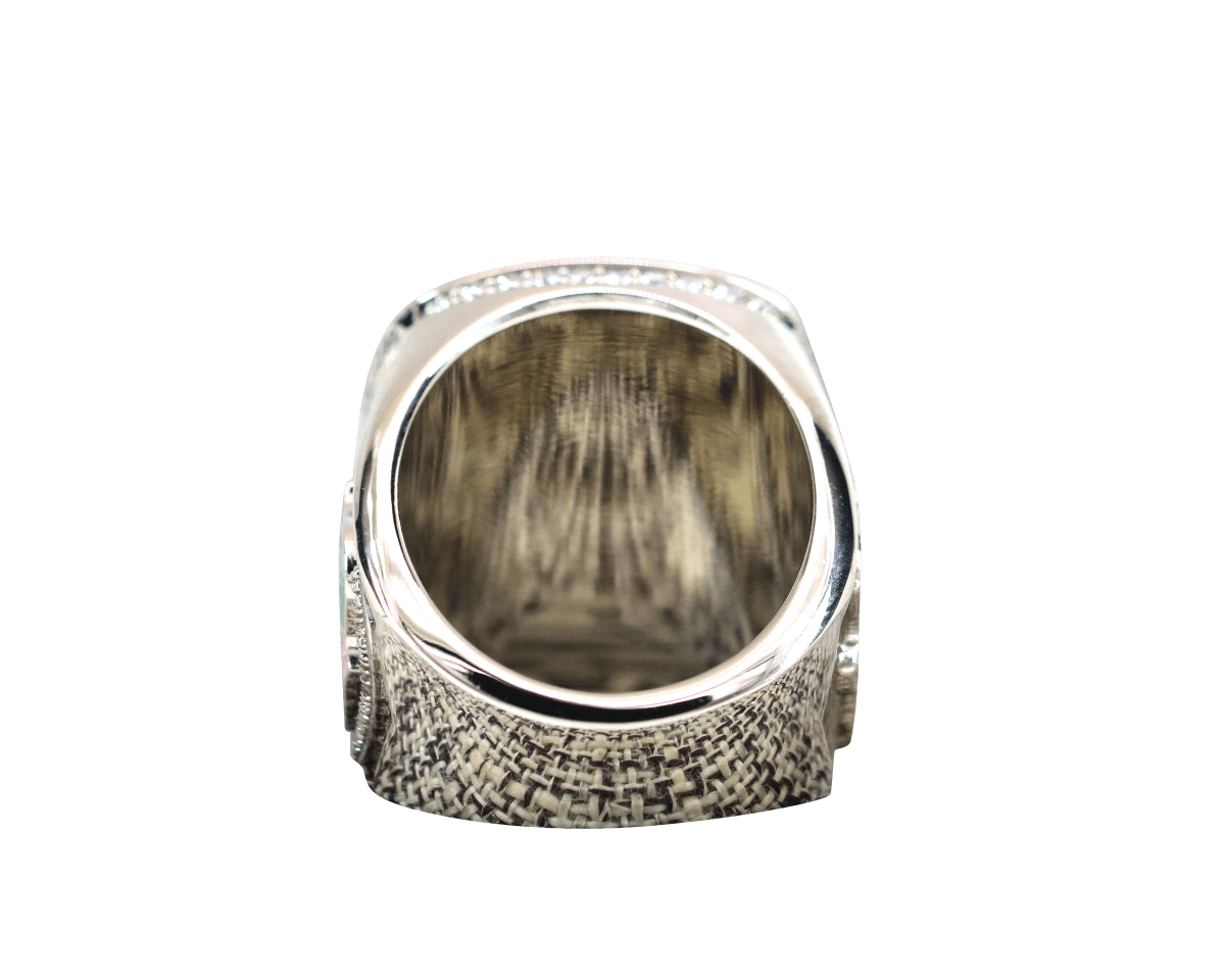 Alpha Kappa Alpha Sorority Ring (AKA) - Shine Series, Silver - fratrings