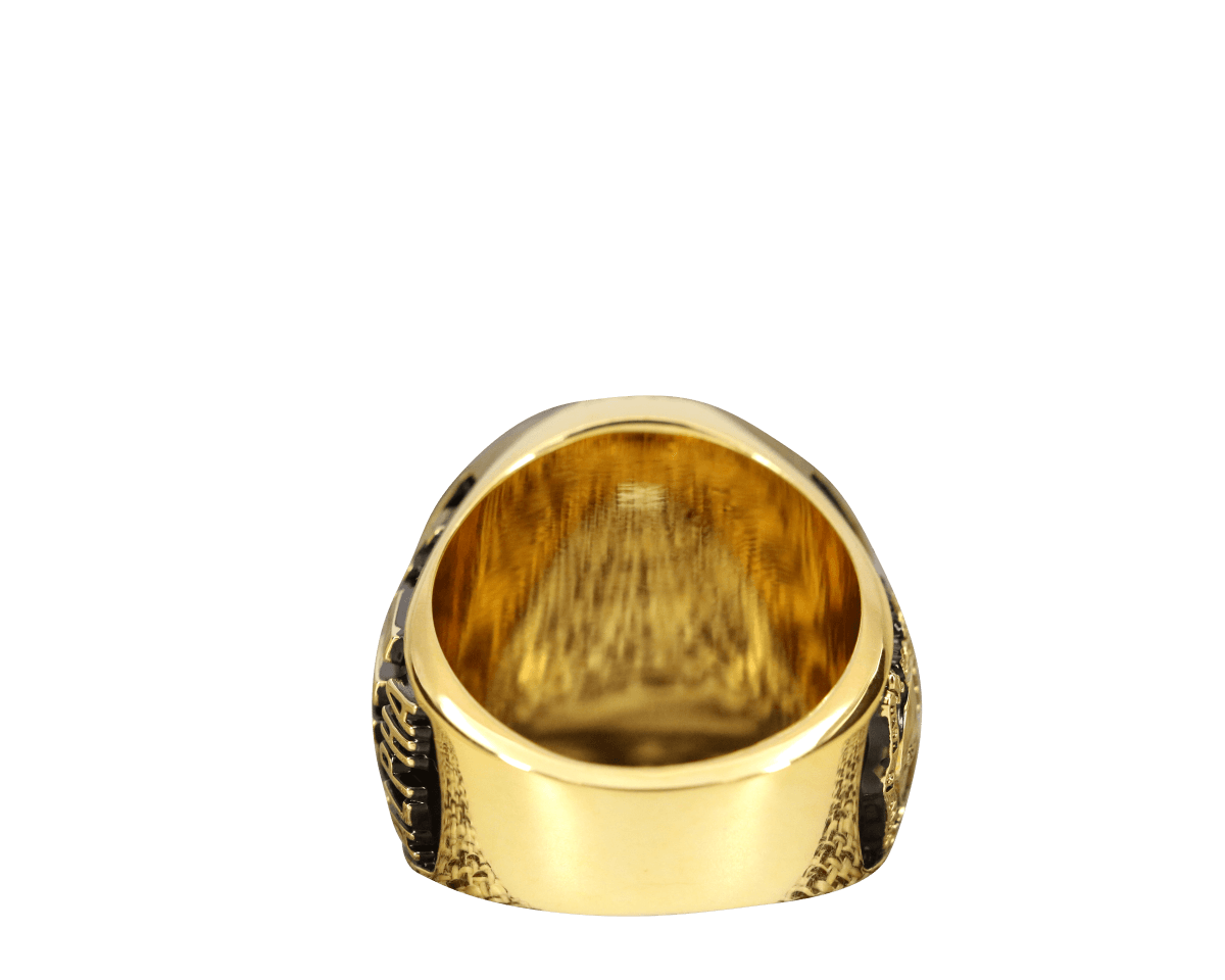 Alpha Phi Alpha Fraternity Ring Yellow Gold (ΑΦΑ) - Classic Man Series - fratrings