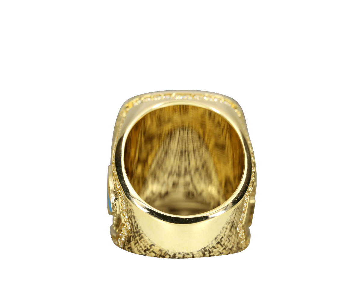 Alpha Tau Omega Fraternity Ring (ΑΤΩ) - Shine Series, Yellow Gold Face - fratrings