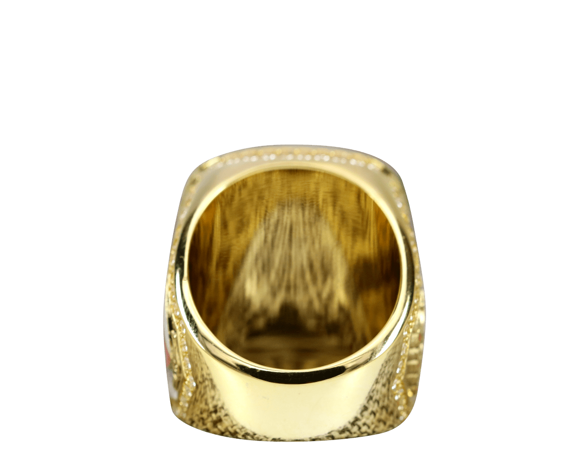 Beta Theta Pi Fraternity Ring (ΒΘΠ) - Shine Series, Yellow Gold Face - fratrings