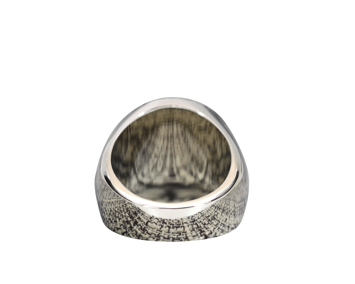 Christian Ichthys Ring - Diamond Halo Series - fratrings