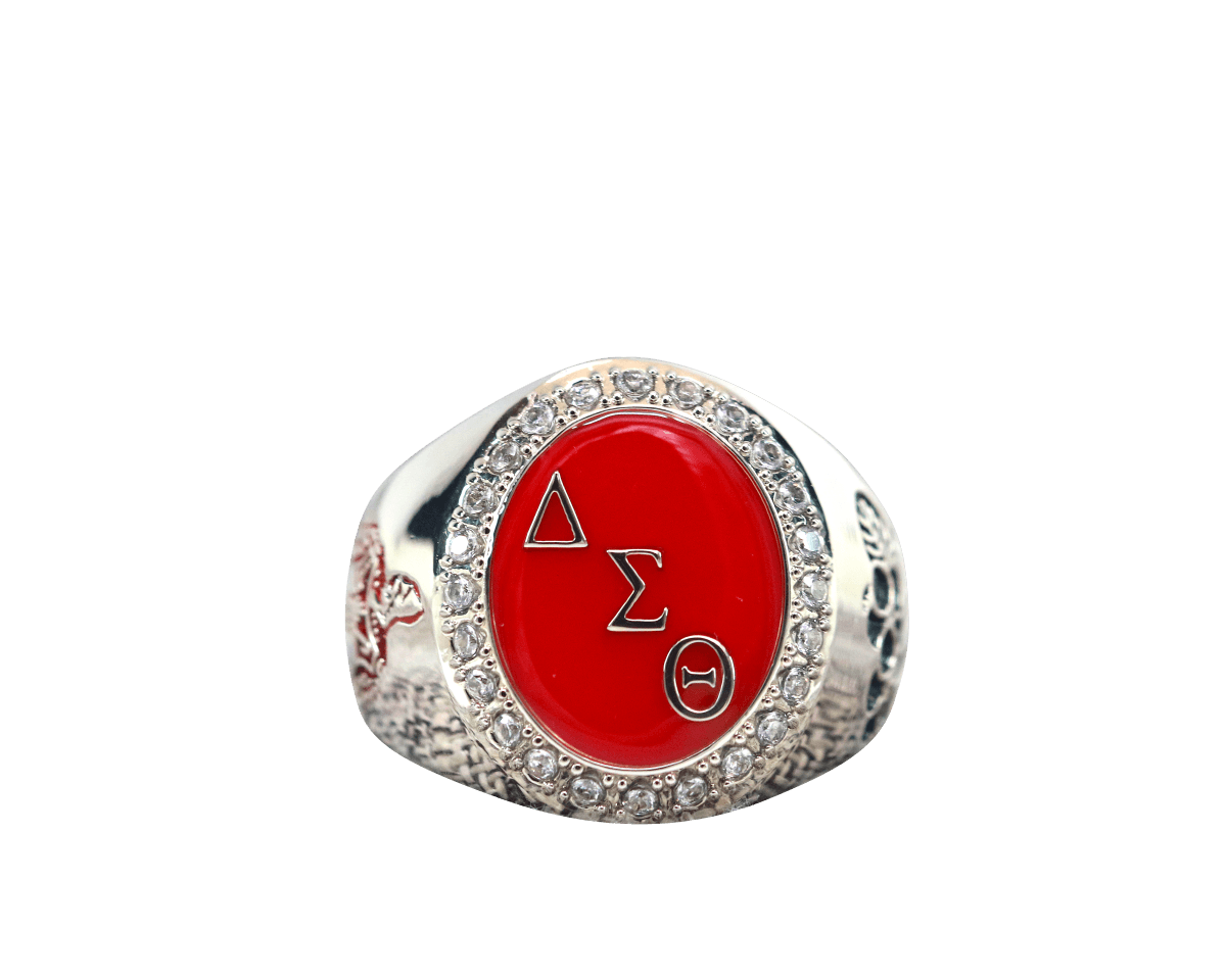 Delta Sigma Theta Sorority Ring (ΔΣΘ) - Flower Series - fratrings