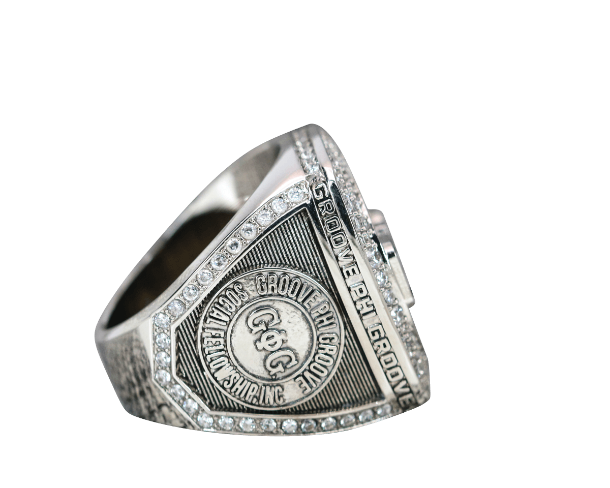 Groove Phi Groove Social Fellowship Ring (GΦG) - Shine Series - fratrings