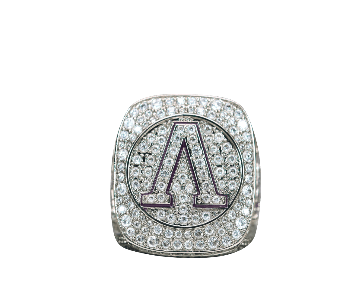 Iota Kings Chapter Kappa Lambda Chi Fraternity Ring (KLX) - Shine Series, Silver - fratrings