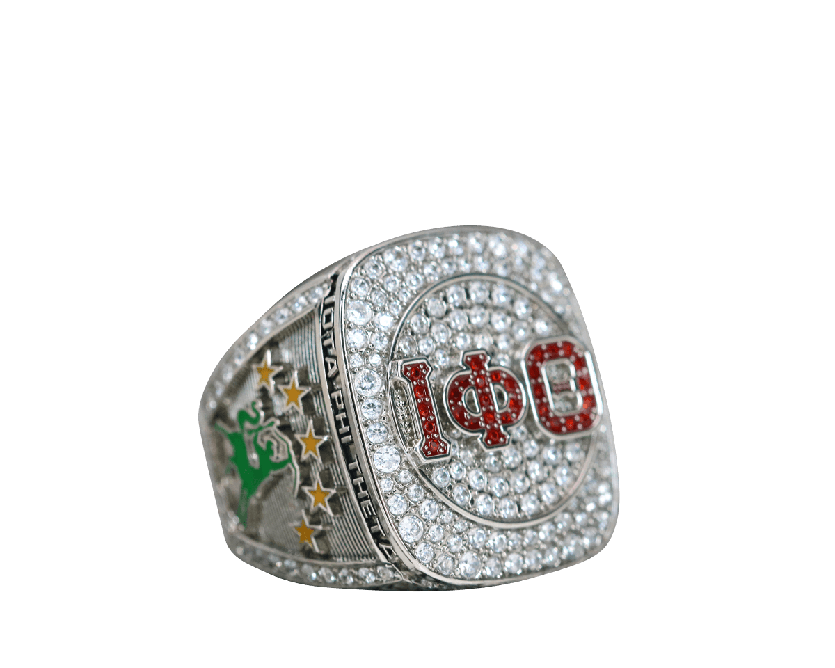Iota Phi Theta Fraternity Ring (ΙΦΘ) - Shine Series - fratrings