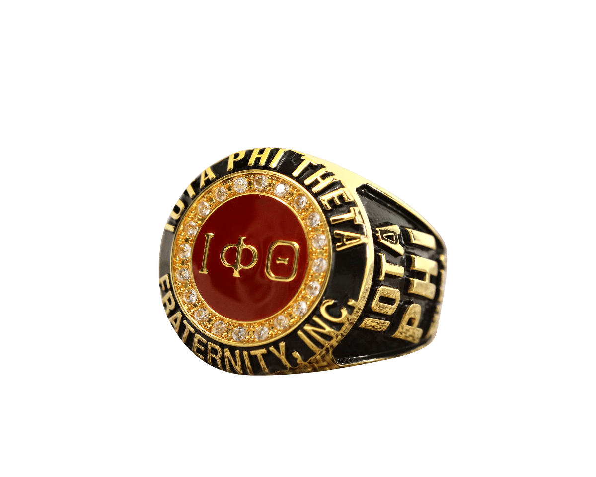 Iota Phi Theta Fraternity Ring Yellow Gold (ΙΦΘ) - Classic Man Series - fratrings