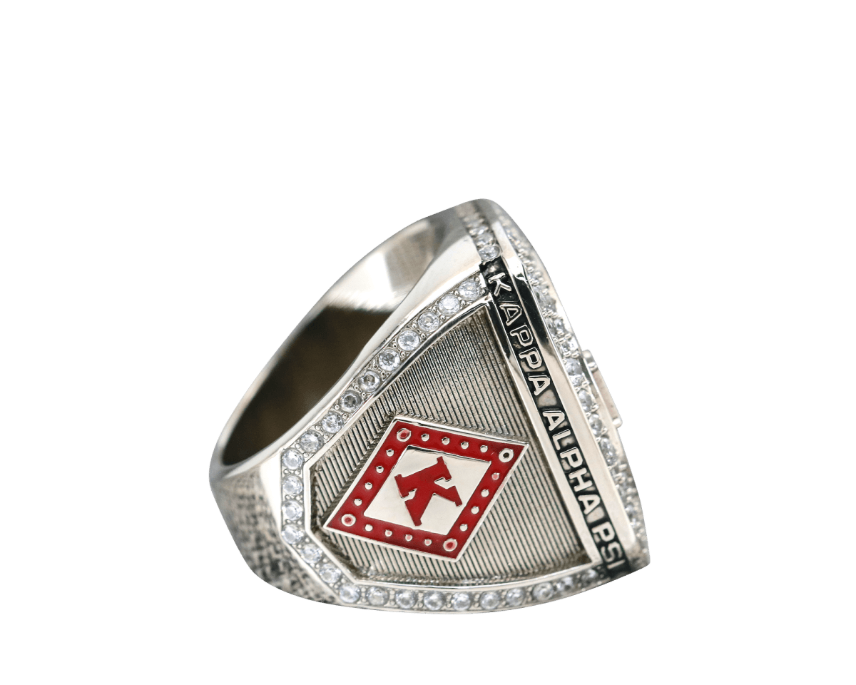 Kappa Alpha Psi Fraternity Ring (ΚΑΨ) - Shine Series - fratrings