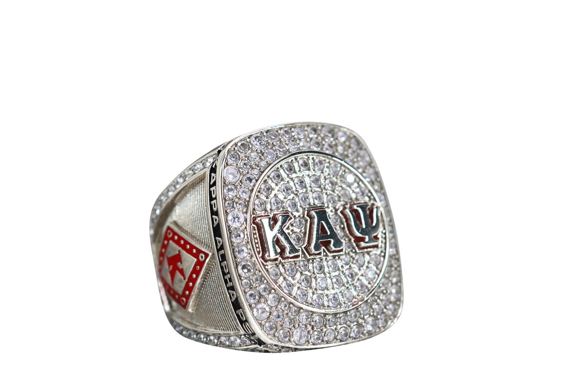 Kappa Alpha Psi Fraternity Ring (ΚΑΨ) - Shine Series Special "18 Phantoms" Version - fratrings