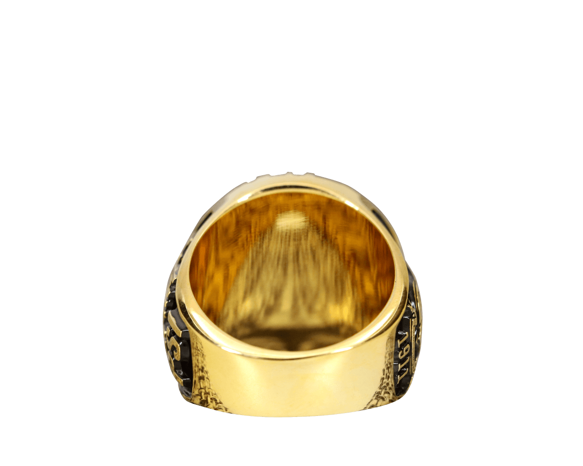 Kappa Alpha Psi Fraternity Ring Yellow Gold (ΚΑΨ) - Classic Man Series - fratrings