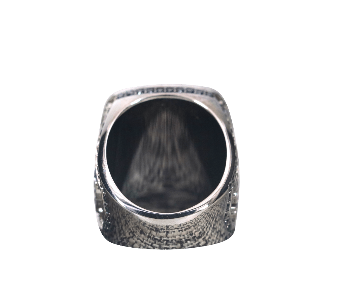 Kappa Lambda Chi Fraternity Ring (KLX) - Shine Series, Dark - fratrings