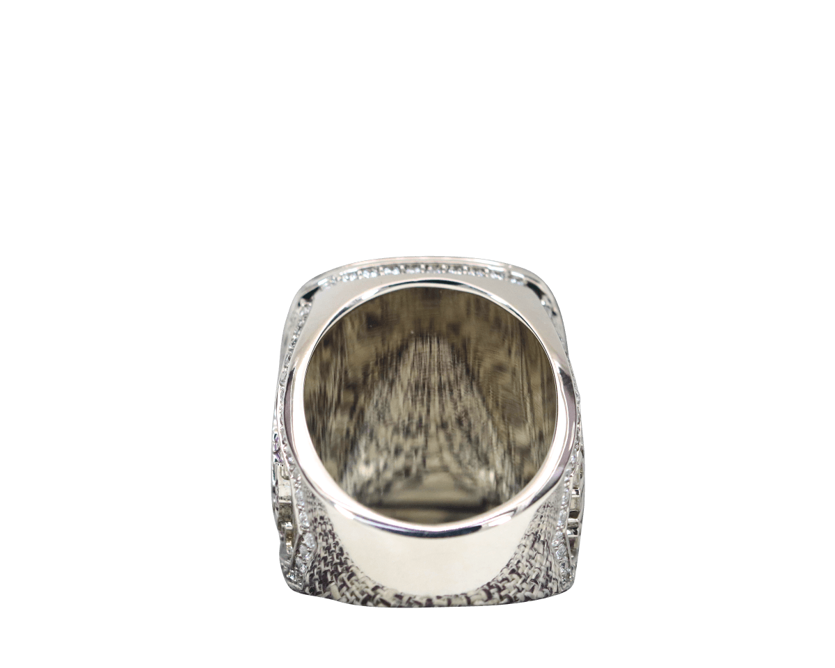 Kappa Lambda Chi Fraternity Ring (KLX) - Shine Series, Silver - fratrings