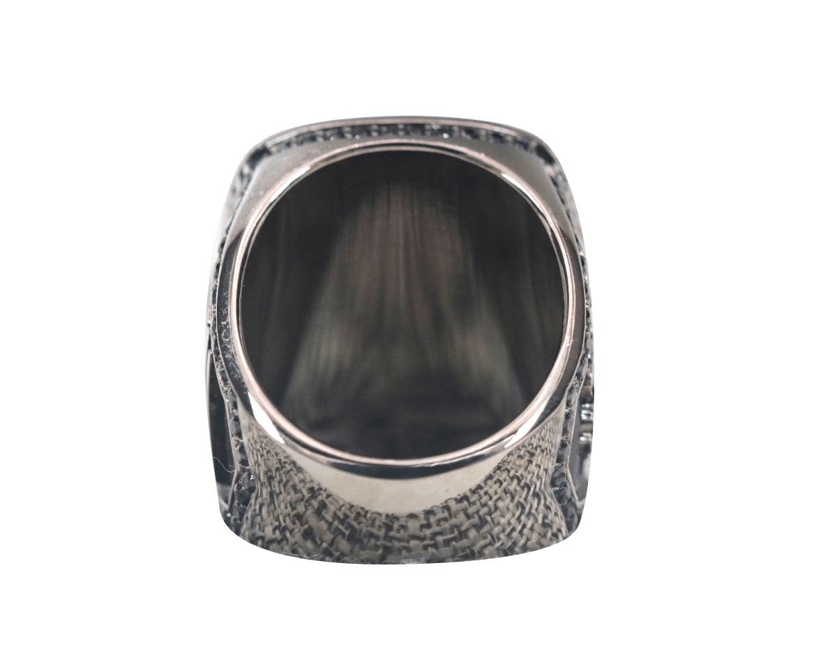 Mu Beta Phi Fraternity Ring (ΜΒΦ) - Dark Shine Series - fratrings