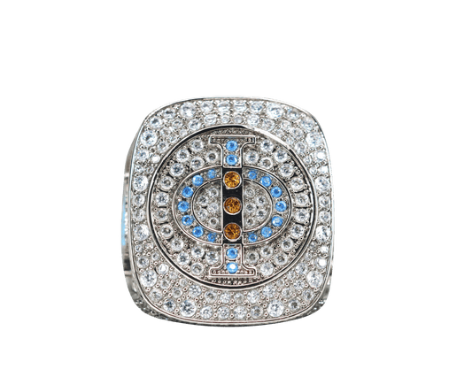 Mu Beta Phi Fraternity Ring (ΜΒΦ) - Shine Series, Silver - fratrings