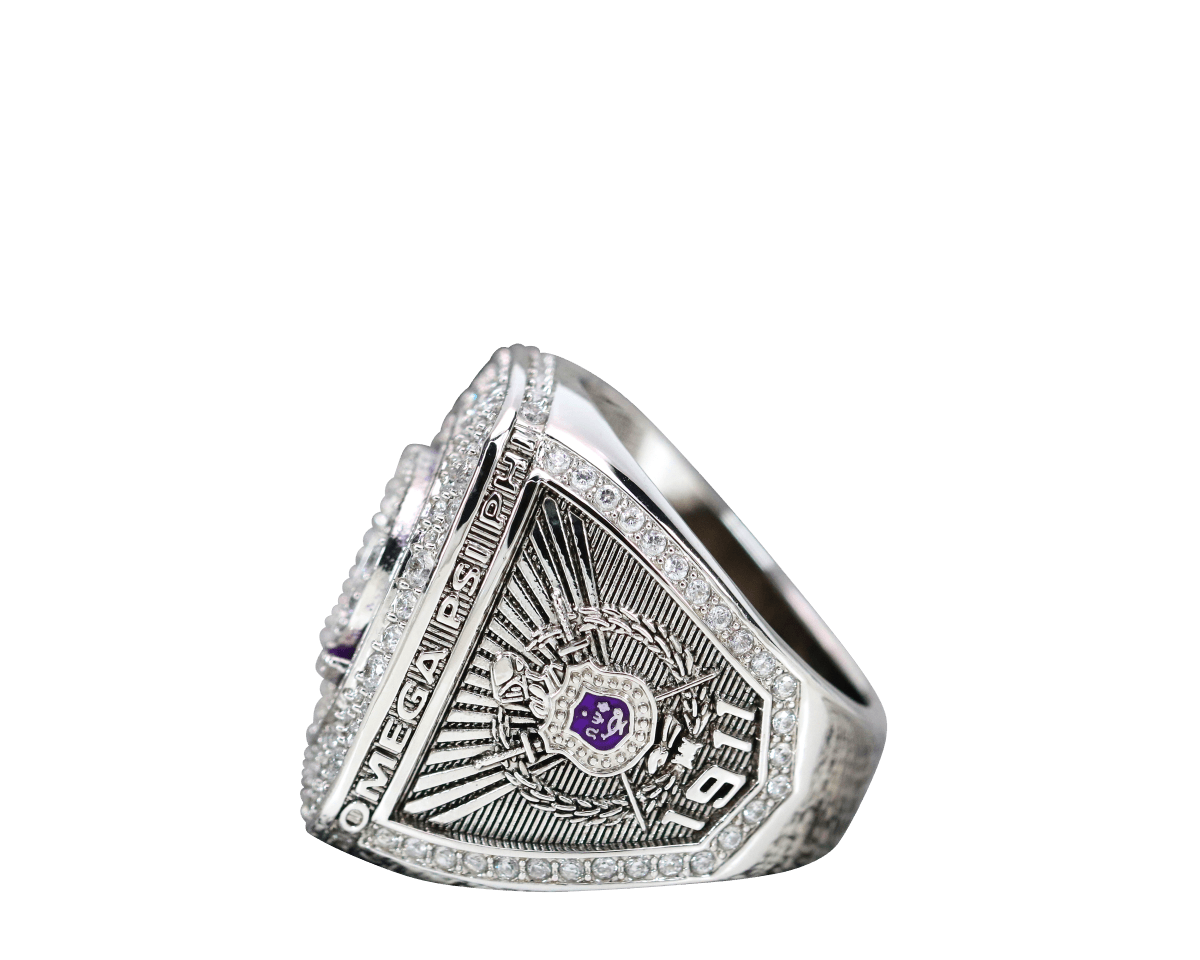 Omega Psi Phi Fraternity Ring (ΩΨΦ) - Shine Series - fratrings