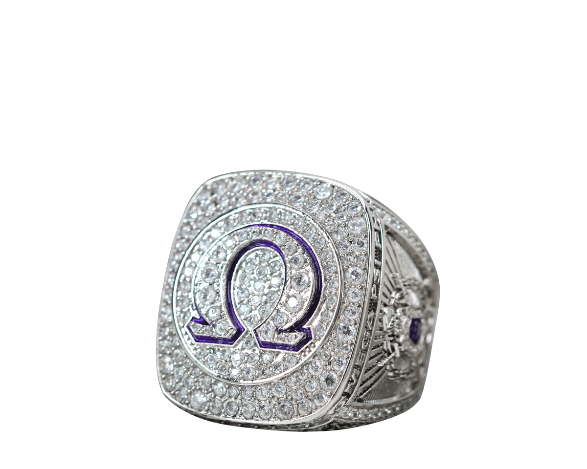 Omega Psi Phi Fraternity Ring (ΩΨΦ) - Shine Series - fratrings