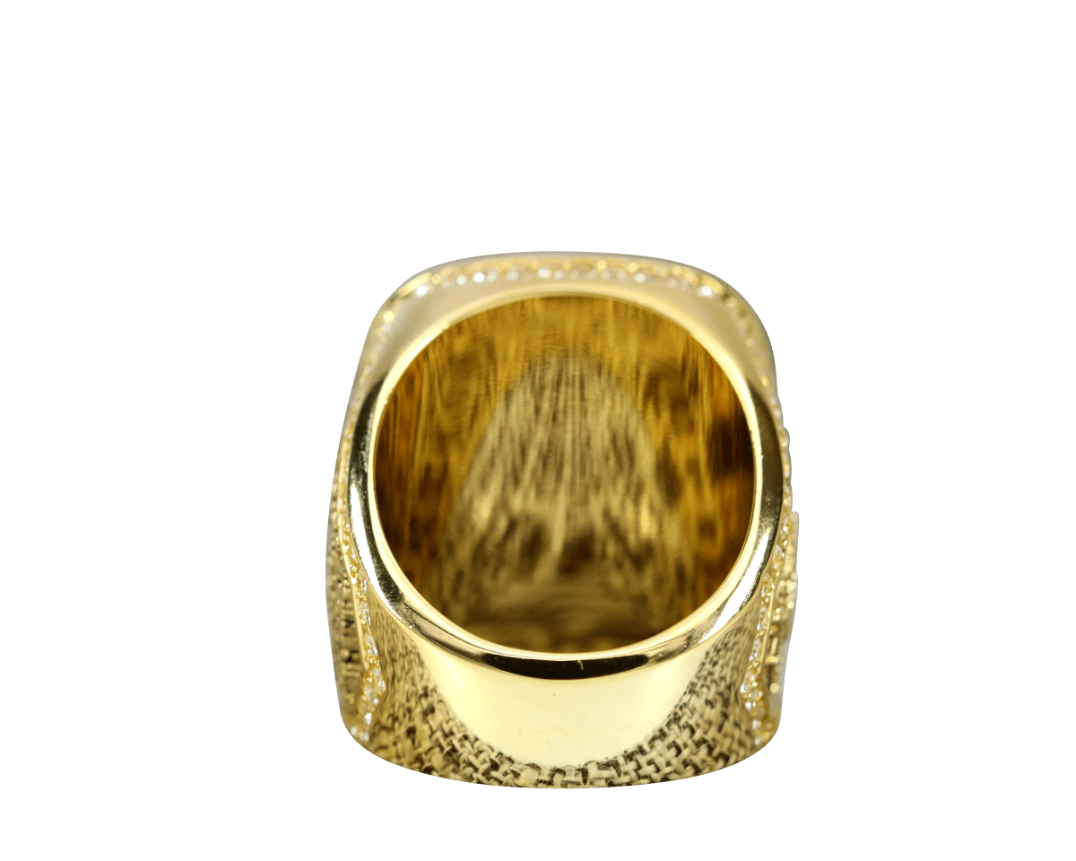 Pi Kappa Alpha PIKE Fraternity Ring (ΠΚΑ) - Shine Series, Yellow Gold Face - fratrings