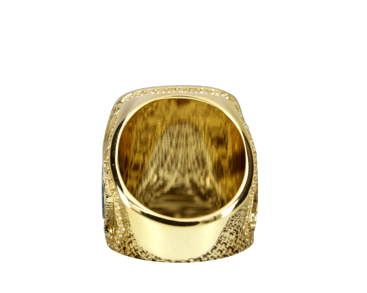 Pi Kappa Phi Fraternity Ring (ΠΚΦ) - Shine Series, Yellow Gold Face - fratrings
