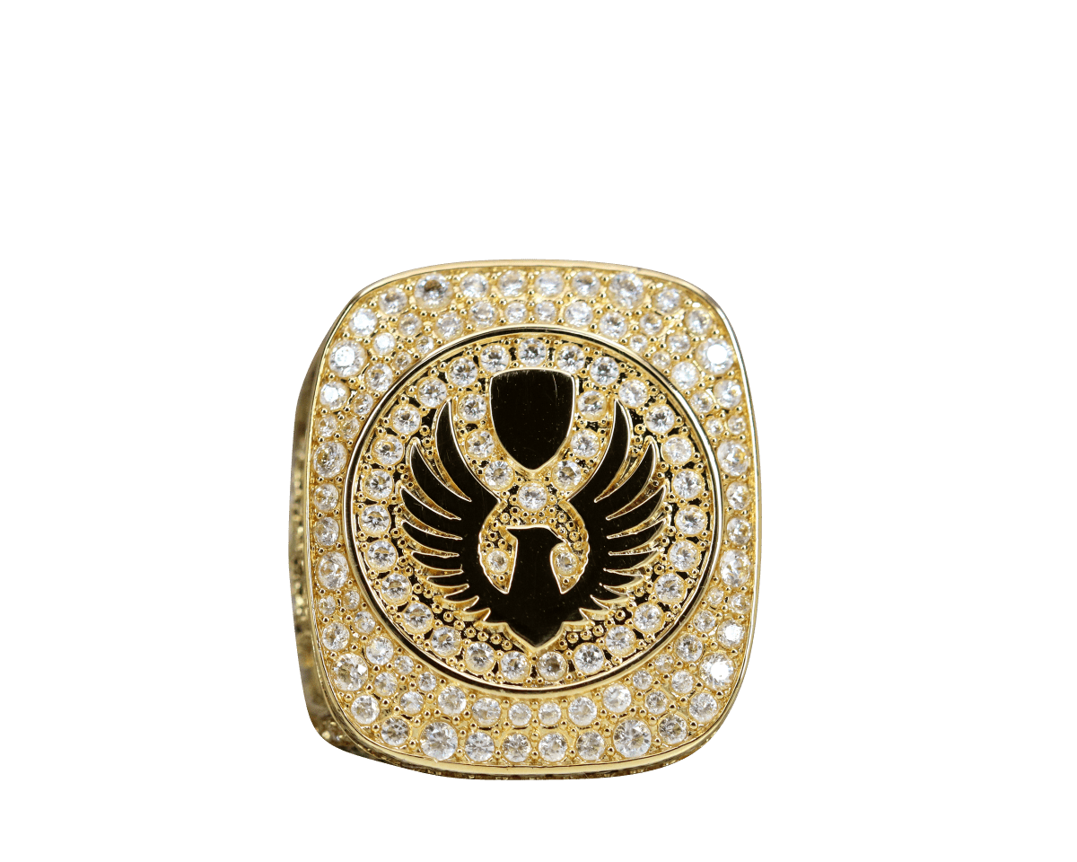 Sigma Alpha Epsilon Fraternity Ring (ΣΑΕ) - Shine Series, Yellow Gold - fratrings