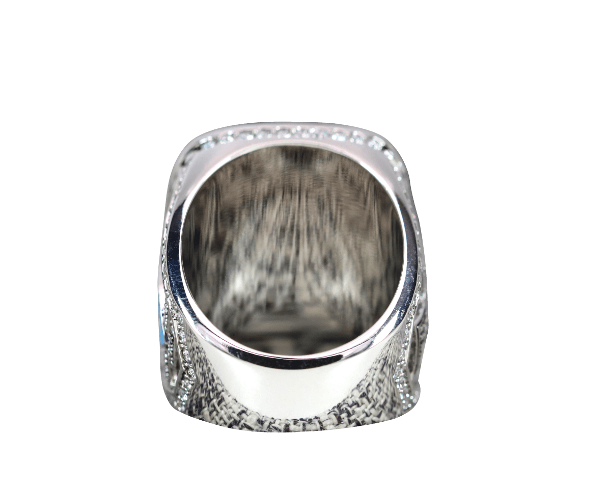 Sigma Chi Fraternity Ring (ΣΧ) - Shine Series, Silver - fratrings