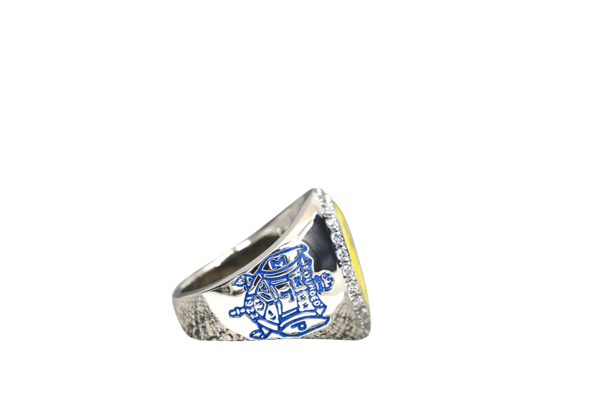 Sigma Gamma Rho Sorority Ring (ΣΓΡ) - Flower Series, Silver - fratrings