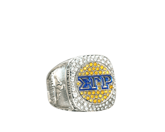 Sigma Gamma Rho Sorority Ring (ΣΓΡ) - Shine Series - fratrings