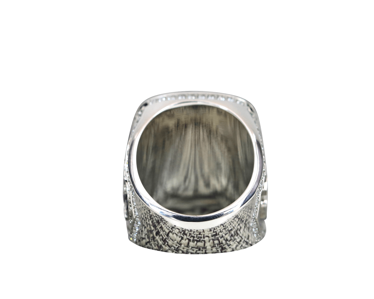 Sigma Nu Fraternity Ring (ΣΝ) - Shine Series, Silver - fratrings