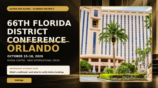 66th Florida District Conference 2026: Orlando Guide for Alpha Phi Alpha - fratrings