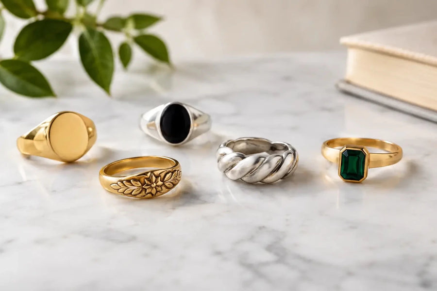 Chapter Ring Design Examples That Rep Your Story - fratrings